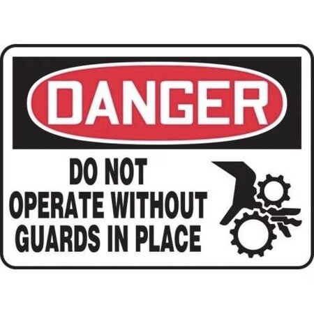 Accuform OSHA DANGER SAFETY SIGN DO NOT MEQM013XV MEQM013XV
